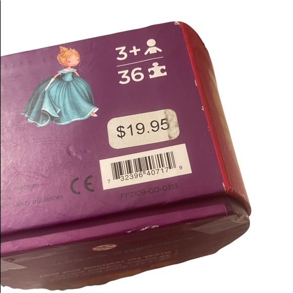 Fairy Tale Floor Puzzle 36 Jumbo Pieces - Picture 2 of 5